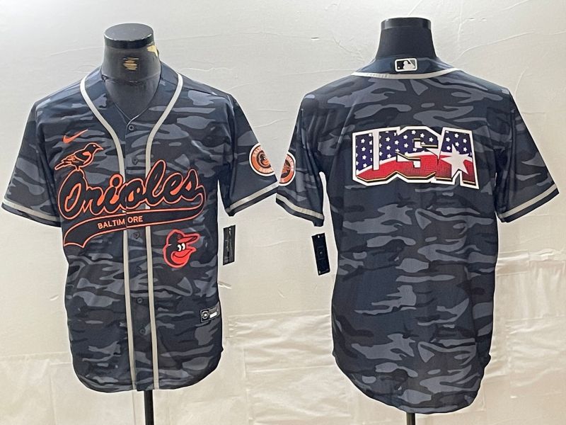 Men Baltimore Orioles Blank Camo Jointly 2024 Nike MLB Jersey style 4